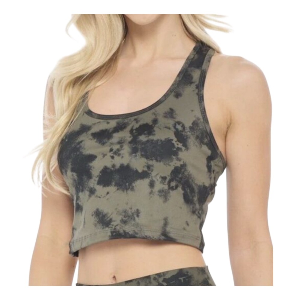 Evolution and Creation • Cropped Racerback Tank